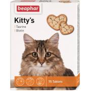 Beaphar Kitty's Taurine-Biotin кормовая добавка с таурином и биотином для кошек 75 табл
